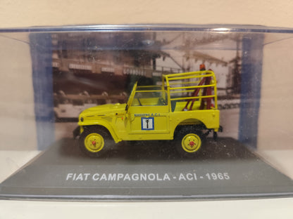 Eaglemoss 1:43 Fiat Campagnola ACI 1965 – Die-Cast Model – Factory Sealed