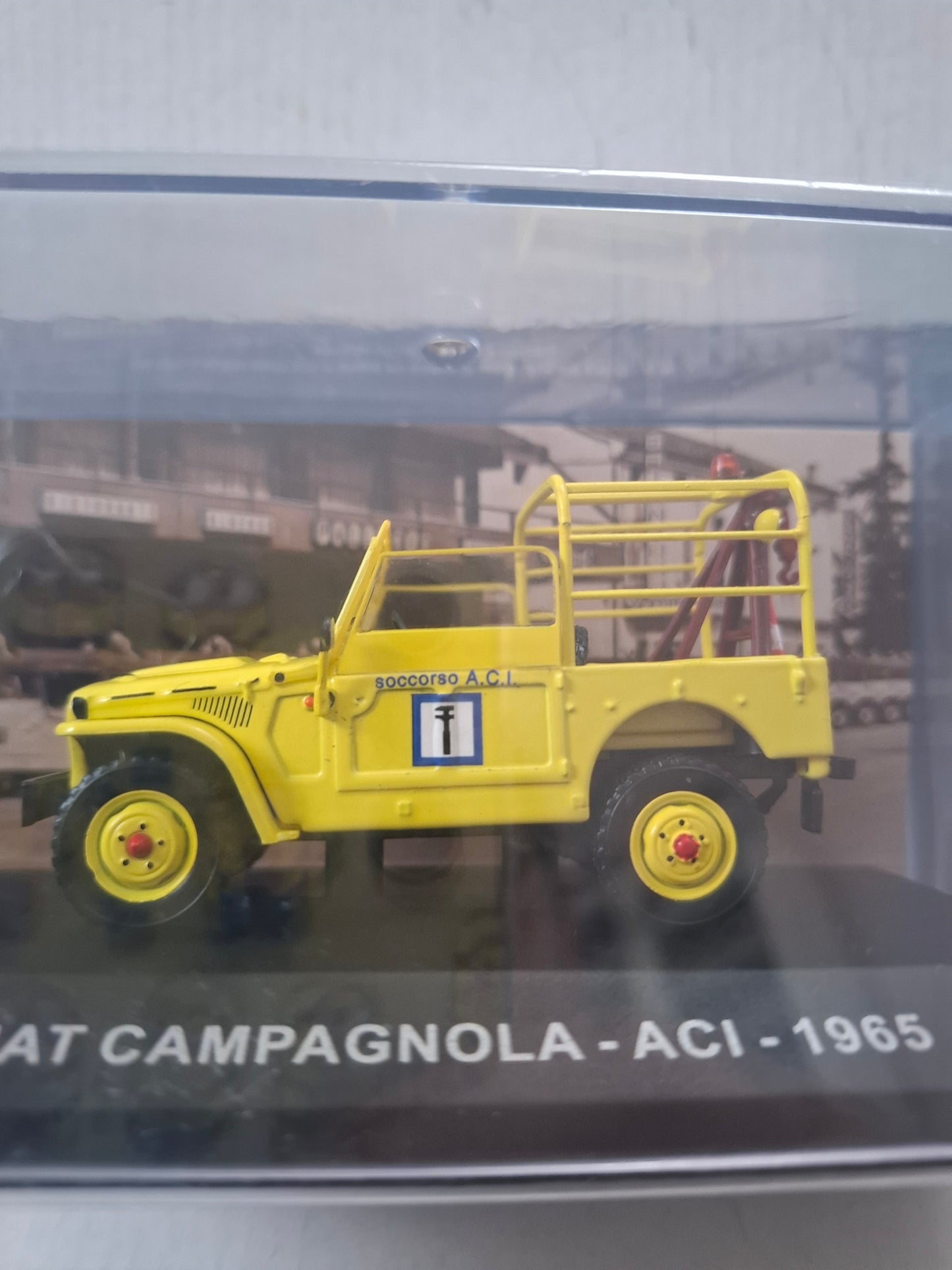 Eaglemoss 1:43 Fiat Campagnola ACI 1965 – Die-Cast Model – Factory Sealed