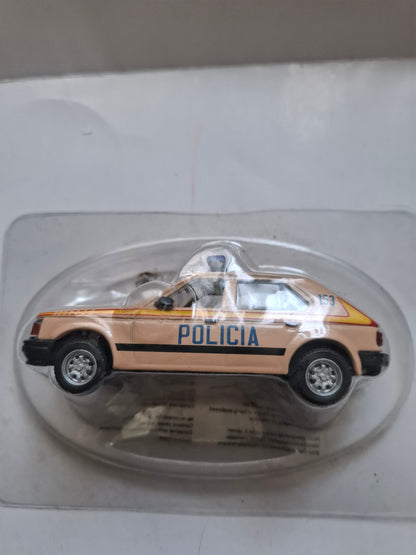 Vintage 1984 Talbot Horizon GT 1:43  Norev – Spanish Police Diecast Model in Blister Pack
