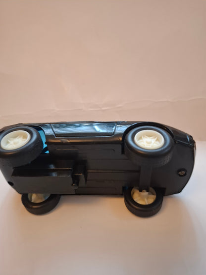 Vintage Black Friction Porsche Racer Toy 1980s – No Box, Friction-Powered, Rare Find