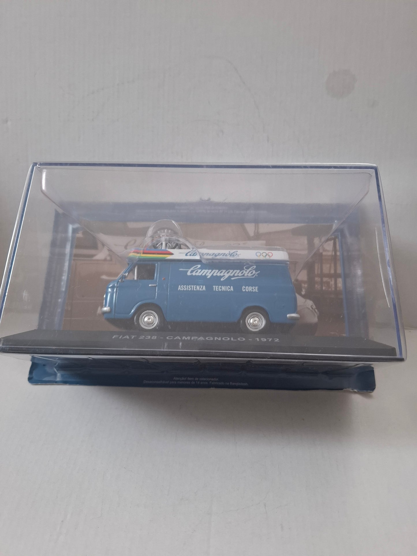 Eaglemoss Die-Cast Advertising Model – Fiat 238 Campagnolo 1972 – 1:43 Scale (Factory Sealed)