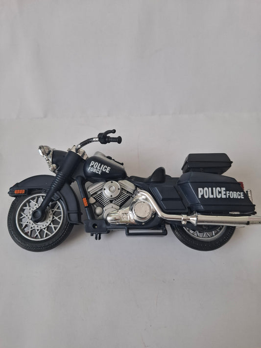 Police Force Harley Davidson Motorcycle Gi Joe Star Wars Marvel compatible Chap Mei 1:18 motorbike