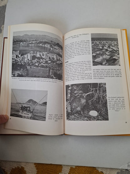 New Zealand in Pictures – Visual Geography Series (1979, Sterling) Vintage Hardcover