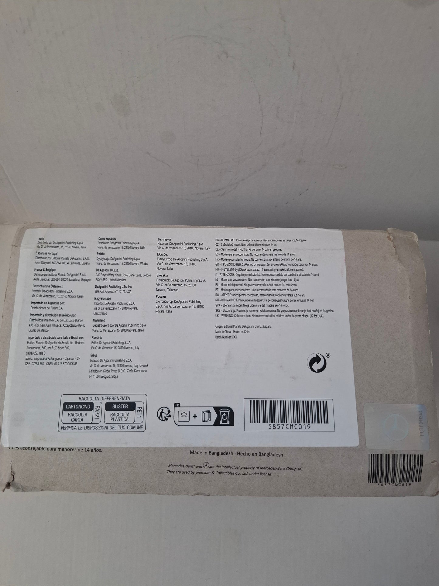 1:43 Mercedes-Benz 609D – Subaru Team 555 Rally Assistance Truck (1993–1997) – Altaya / IXO – New Sealed