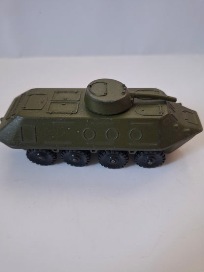 Vintage Diecast USSR Army Military Cast Metal Toy 1:72 armored personnel carrier