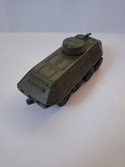 Vintage Diecast USSR Army Military Cast Metal Toy 1:72 armored personnel carrier