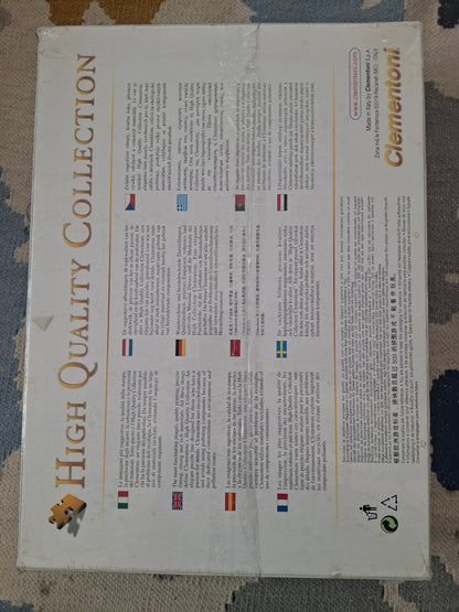 Clementoni Puzzle 1500 pcs – Berlin Kaiser Wilhelm Memorial Church & Berlin Chain Sculpture – High Quality Collection – New Sealed