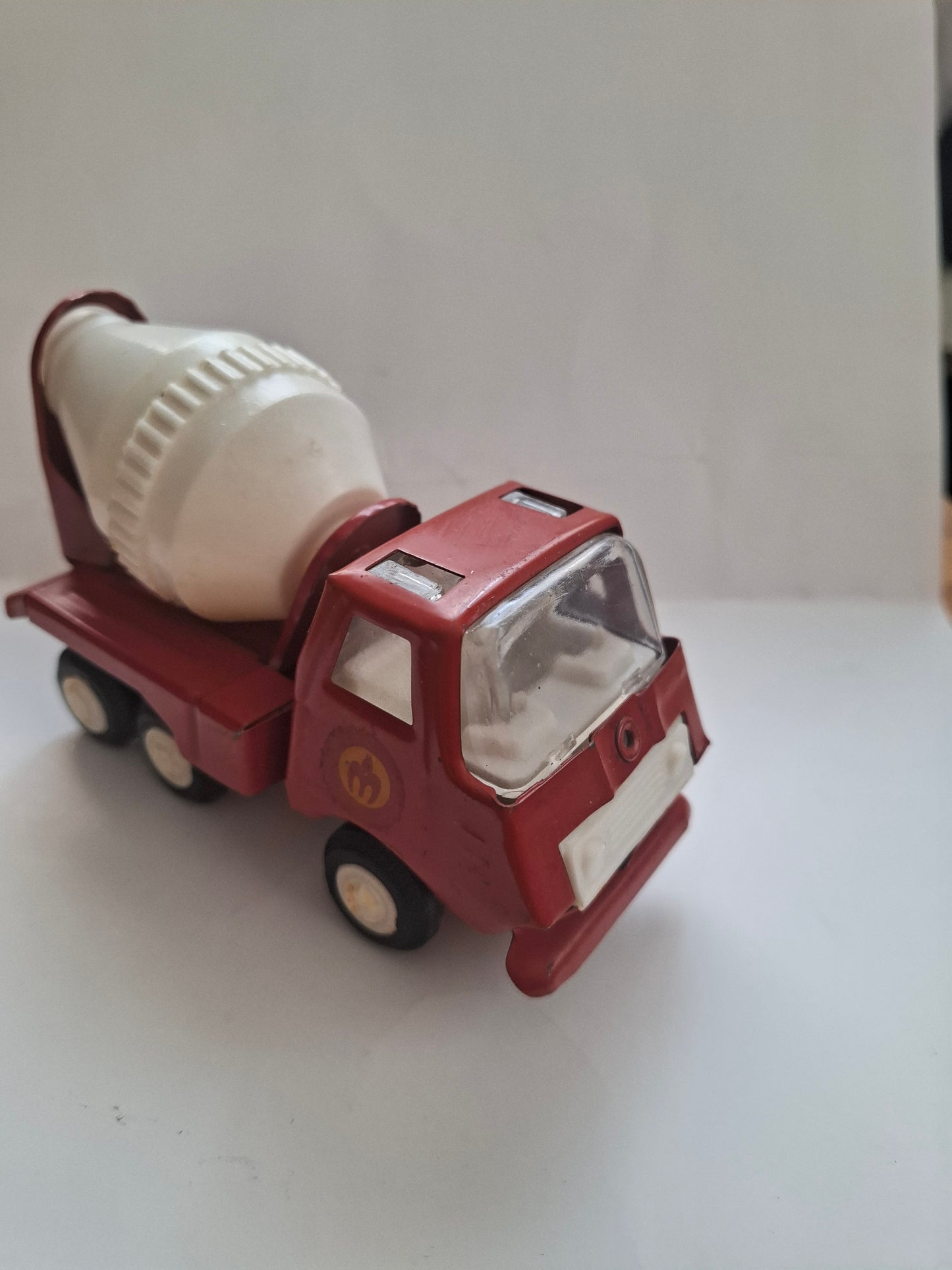 Collectible Vintage Tin Toy: Bulgarian Cement Truck from the 60s-70s - Tonka Truck Vibes