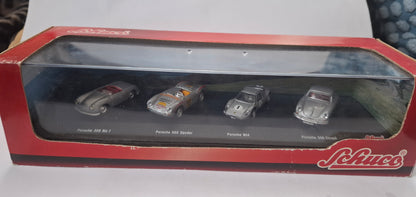 Schuco Collectors Model Cars  1:72 set of 4 small cars