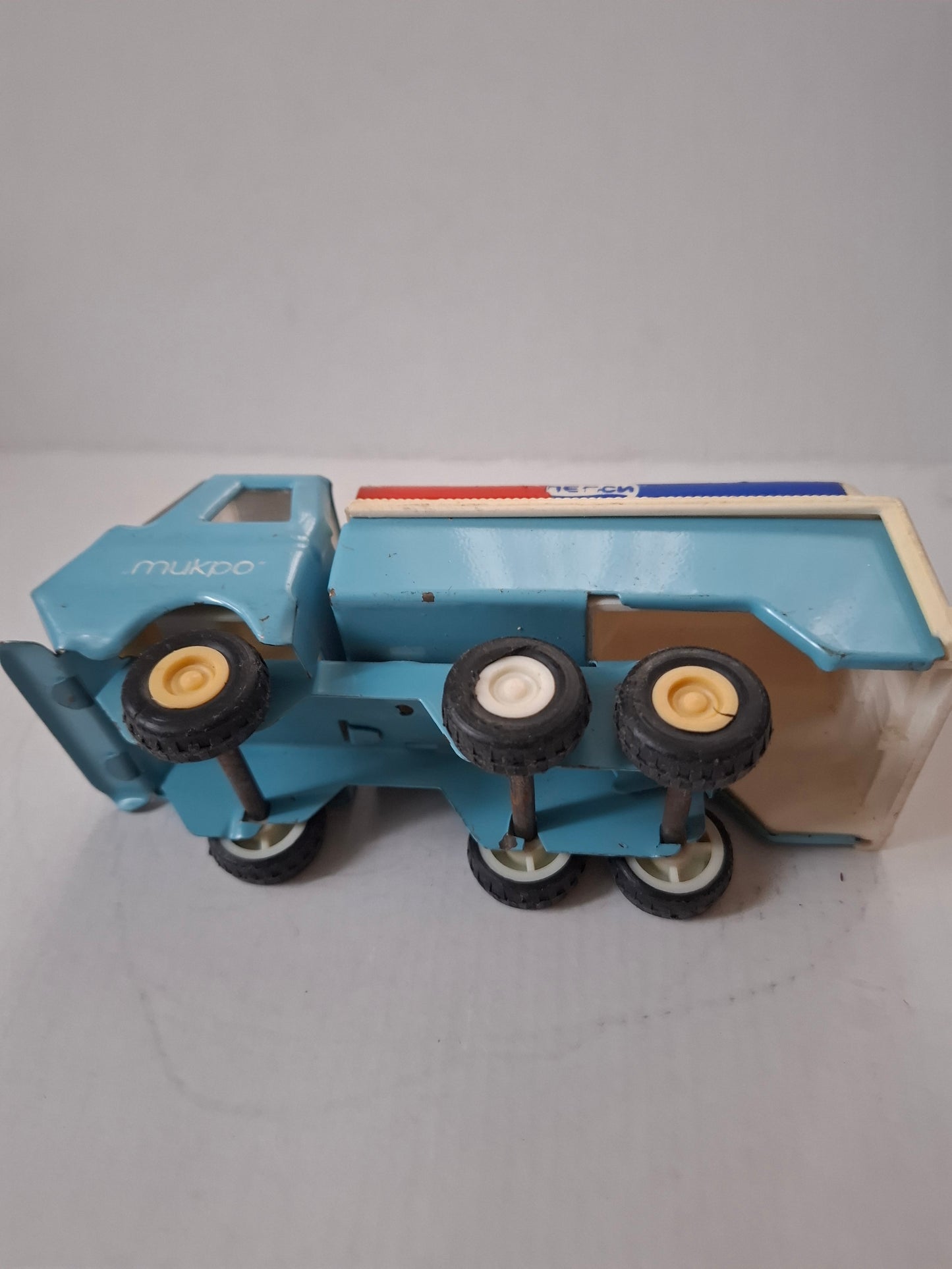 Rare Collectable Tiny Tonka blue tanker truck Pepsi : made in Bulgaria - from the 90s