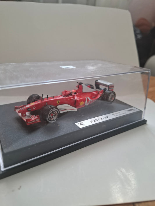 Hot Wheels Ferrari F2003-GA #1 Michael Schumacher World Champion 2003 1/43