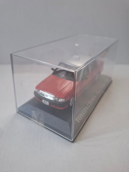1:43 Toyota Crown Taxi Hong Kong 1998 – IXO/Altaya World Taxi – Display Model – Used Good