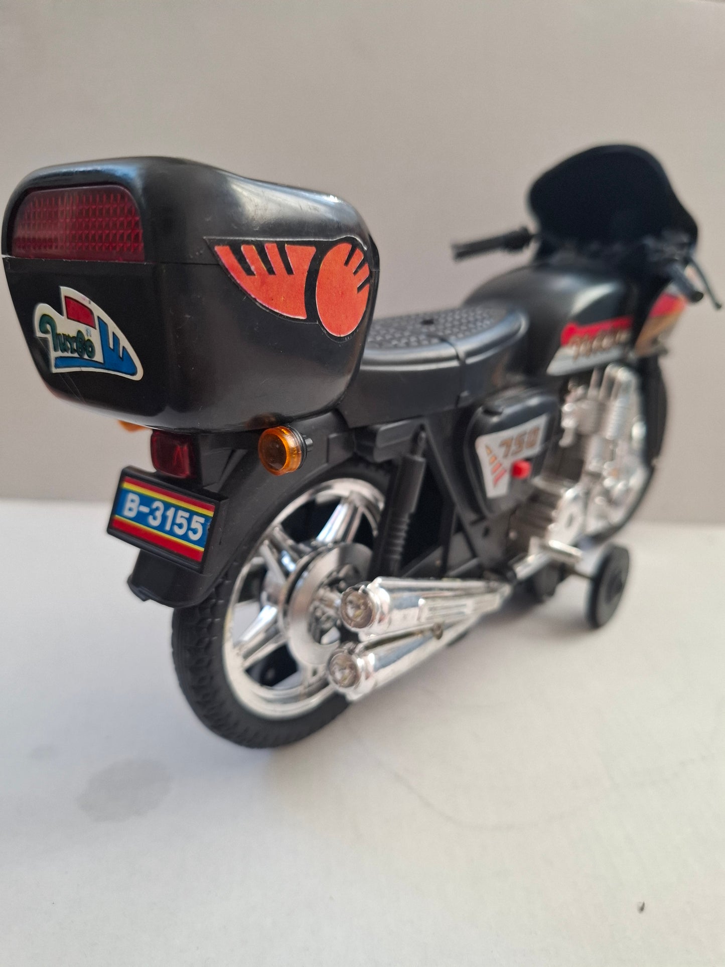 Vintage Star Toys Honda CB 750 Battery-Operated Motorcycle Motorbike Model