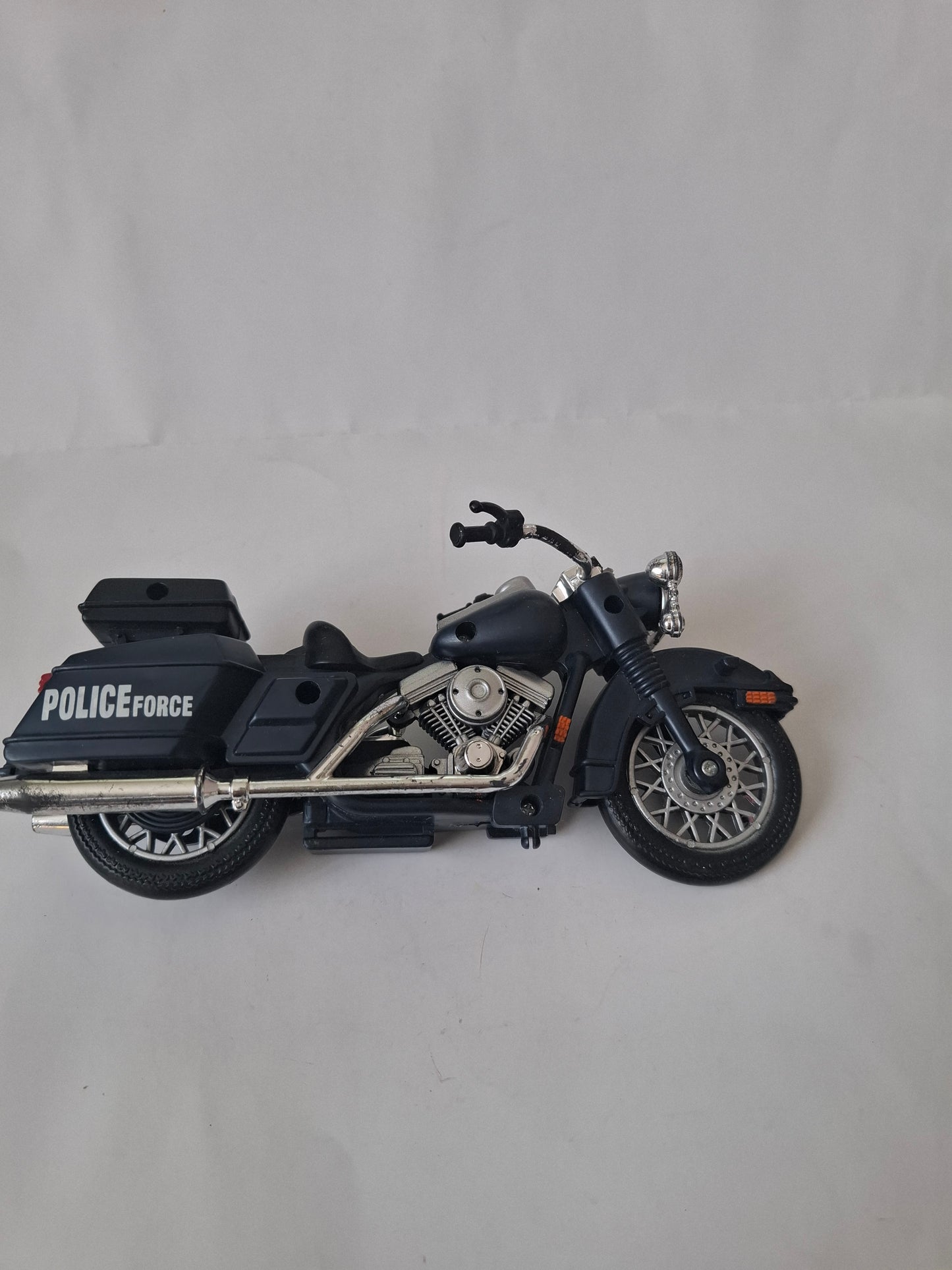 Police Force Harley Davidson Motorcycle Gi Joe Star Wars Marvel compatible Chap Mei 1:18 motorbike