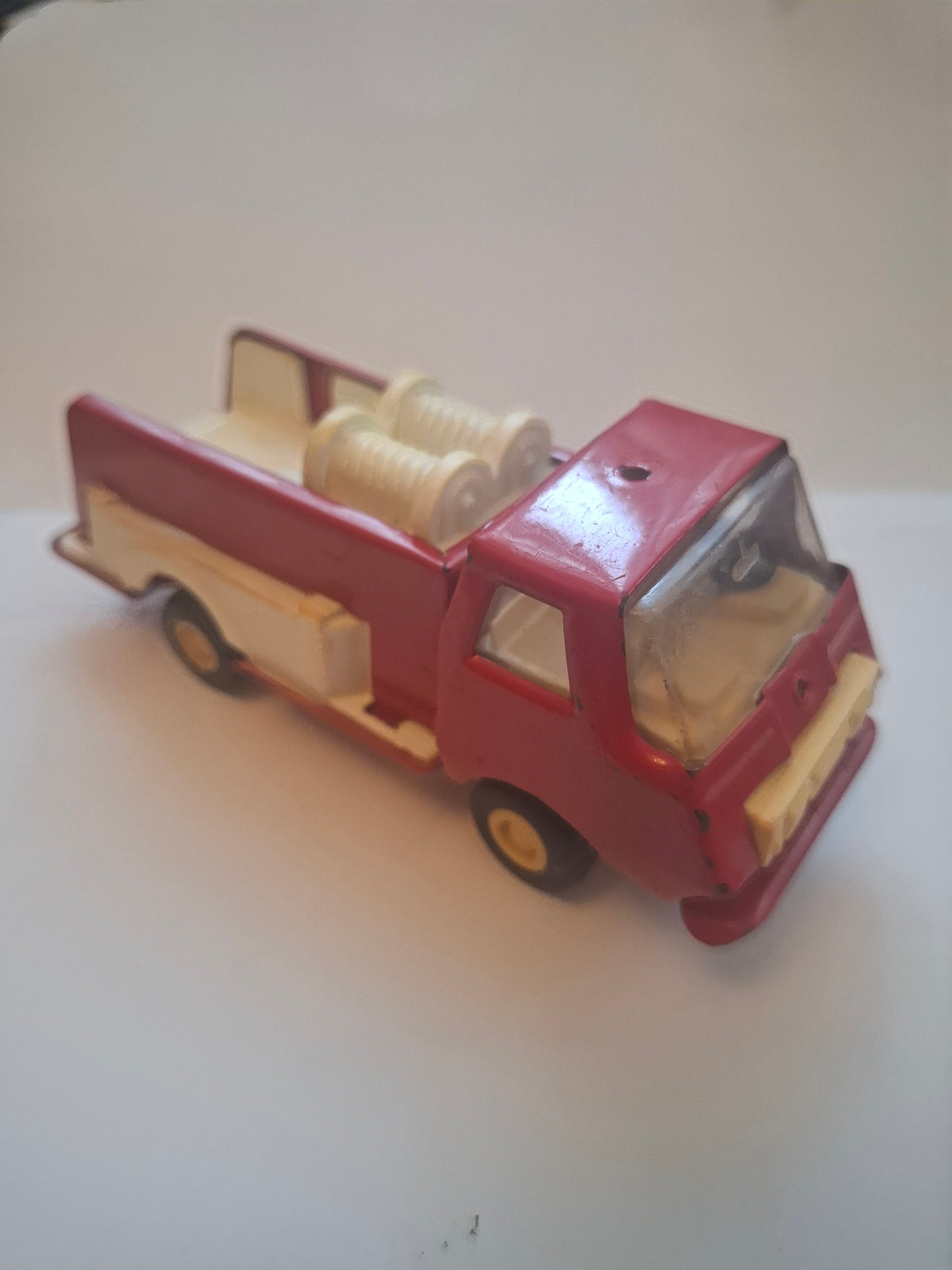 Collectible Vintage Tin Toy: Bulgarian Tiny Tonka Firetruck from the 70s-80s - Tonka Truck Vibes (Copy)