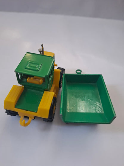 Vintage Matchbox Set – Mercedes MB 1600 Turbo Trac & Green Lesney No. 51 Trailer