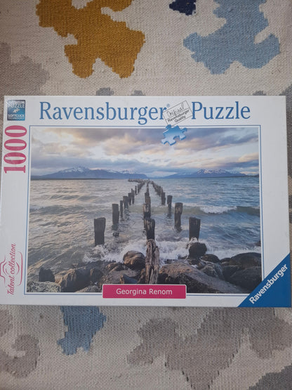 Ravensburger 1000-Piece Jigsaw Puzzle – Puerto Natales Chile – Talent Collection (2019)