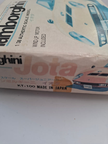 Lamborghini Jota 1/38 Scale Plastic Model Kit – Complete and Sealed