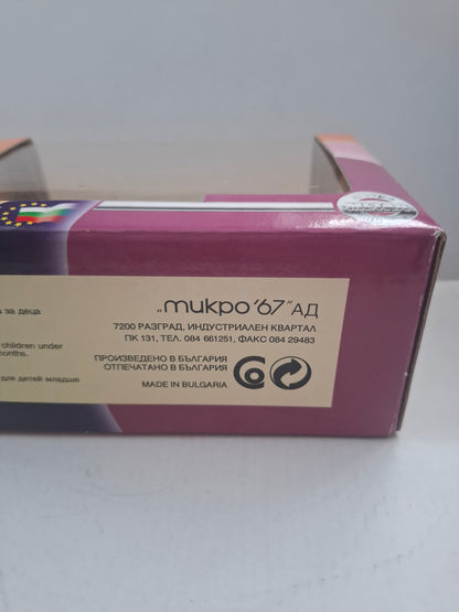 Vintage Metal Forklift 1:25 Scale – Micro 67 Balkancar H35 – Original Box – Rare Bulgarian Diecast