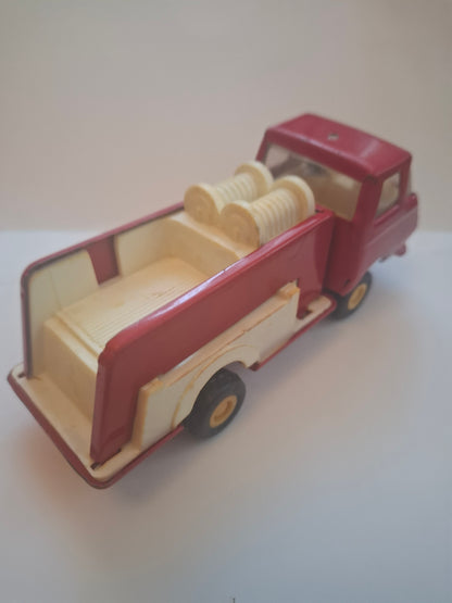 Collectible Vintage Tin Toy: Bulgarian Tiny Tonka Firetruck from the 70s-80s - Tonka Truck Vibes (Copy)