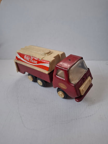 Collectable Tiny Tonka tanker truck Coca-cola: made in Bulgaria - from the 80s