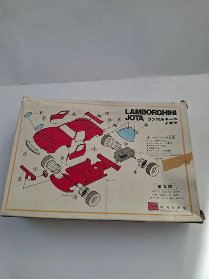 Lamborghini Jota 1/38 Scale Plastic Model Kit – Complete and Sealed