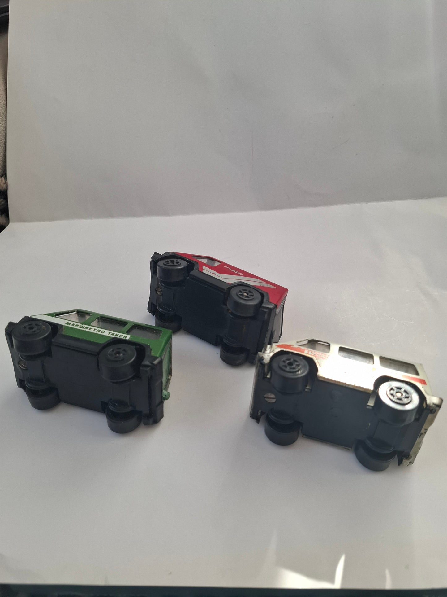 Tonka Mites Set of 3 – Vintage Diecast Toy Cars –Made in Bulgaria