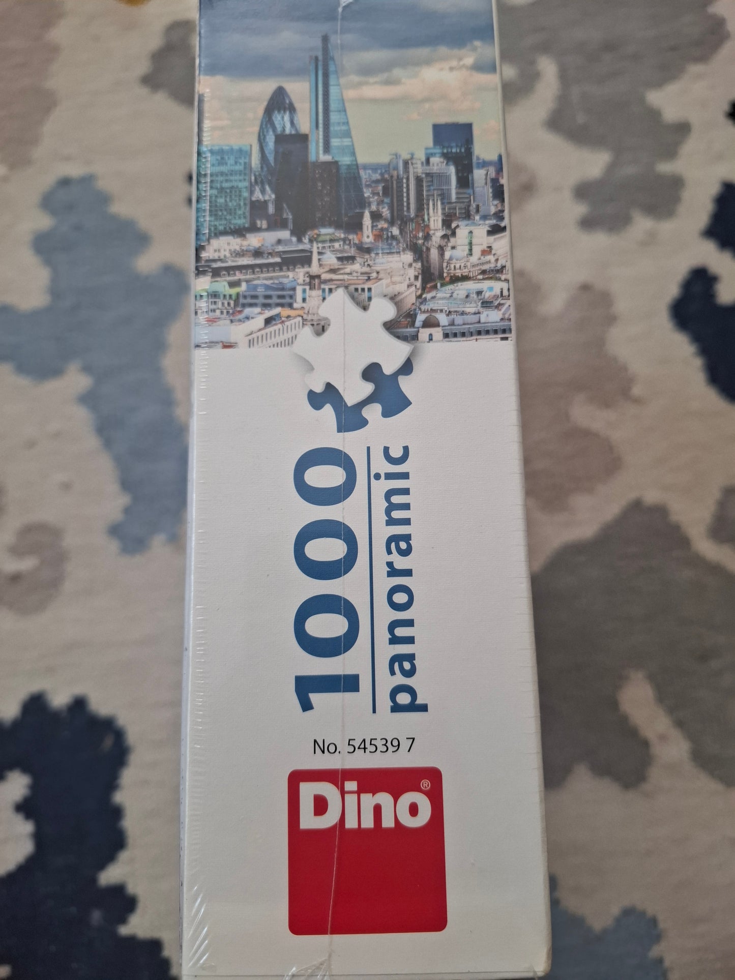Dino 1000-Piece Panoramic Jigsaw Puzzle – London Skyline – New Sealed