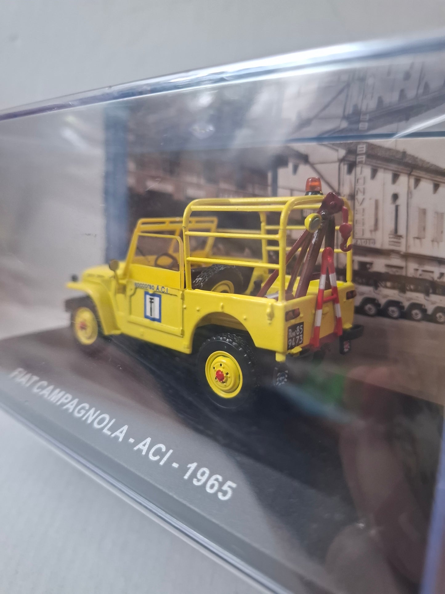 Eaglemoss 1:43 Fiat Campagnola ACI 1965 – Die-Cast Model – Factory Sealed