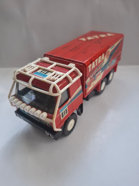 Vintage KDN Tatra T815 6x6 Paris-Dakar 1988 Rally Truck – 1:43 Scale | Pressed Steel MAM Strager Trappes No. 615