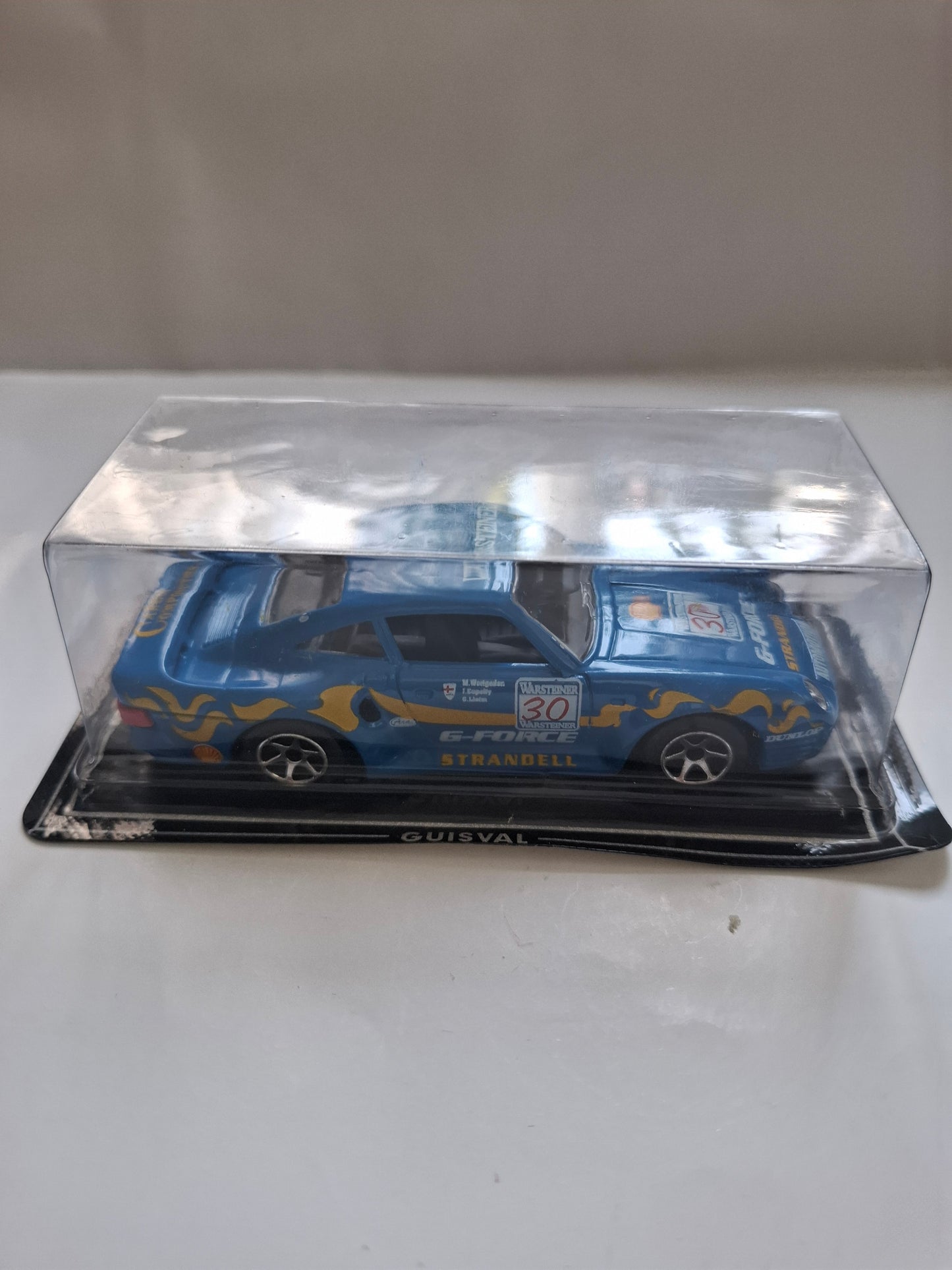 Vintage Guisval Porsche 959 #30 – 1:43 Diecast Model “G-FORCE/STRANDELL” Racing Livery (Sealed)