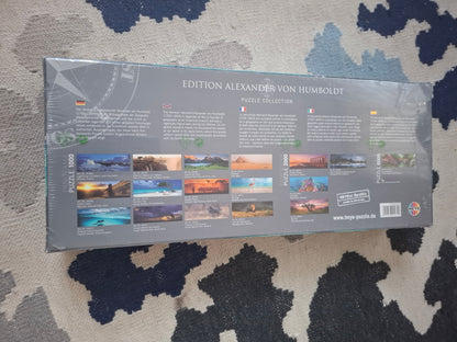 Heye 2012 Stingray Panoramic Puzzle – 1000 pcs, David Doubilet / Edition Alexander von Humboldt – Sealed