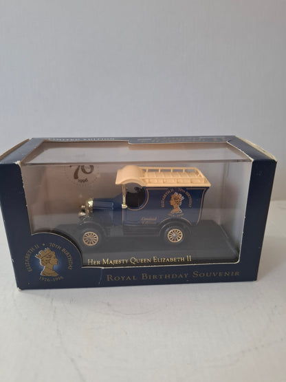 Lledo “Queen Elizabeth II 70th Birthday” Limited Edition #5647 – 1:43 Scale Die-Cast Souvenir – Boxed
