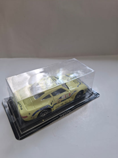 Vintage Guisval Porsche 959 #22 – 1:43 Beige Diecast Model with Original Box (Aged Paint)