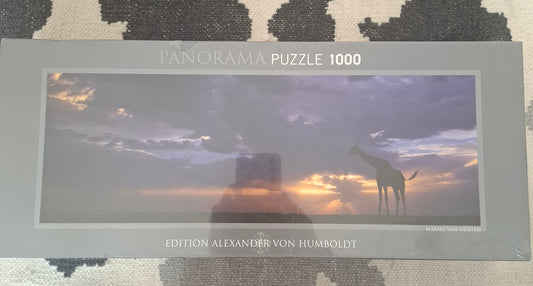 Heye Panorama Puzzle 1000 pcs – “Sunset” by Marsel van Oosten – Alexander von Humboldt Collection (2012) – Sealed