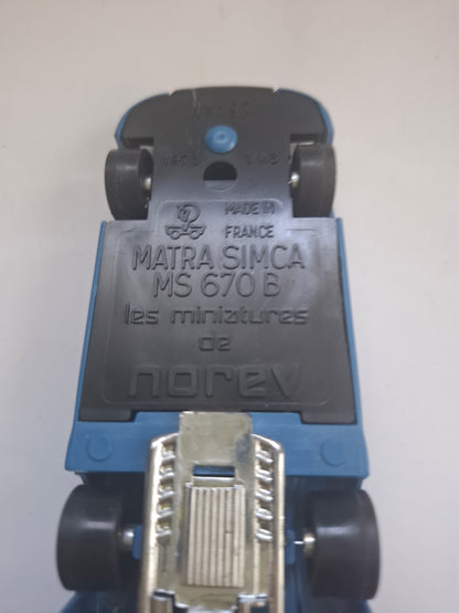 NOREV MATRA SIMCA JET-CAR 1/43 MS670B  Made in France 1973 #5