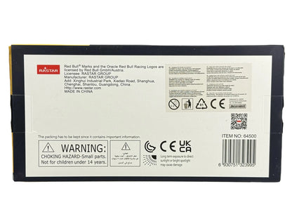 Rastar 1:24 Red Bull Racing RB19 Max Verstappen – 2023 Formula 1 Die-Cast Model – Brand New